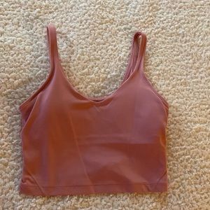 Align Tank light pink size 6
